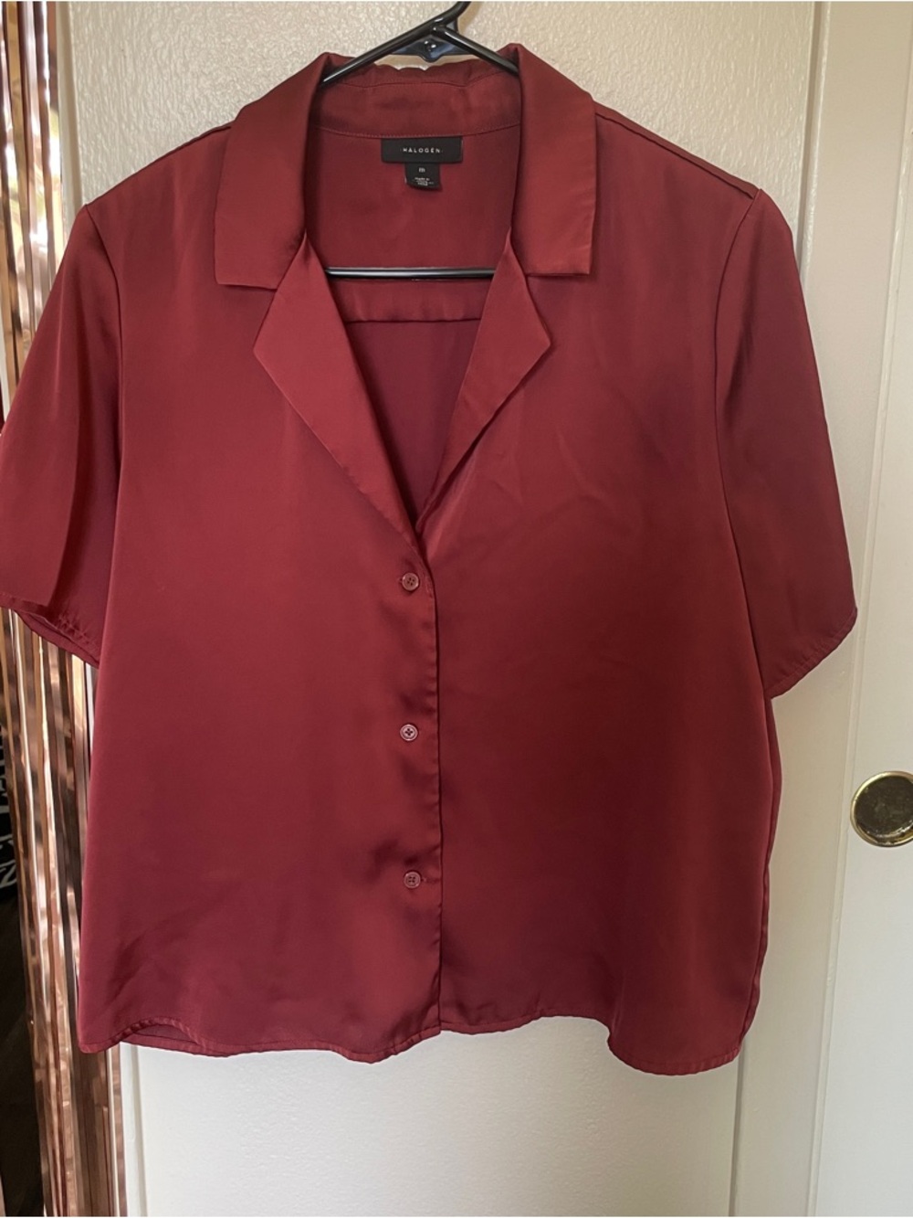 Burnt orange button down 🧡